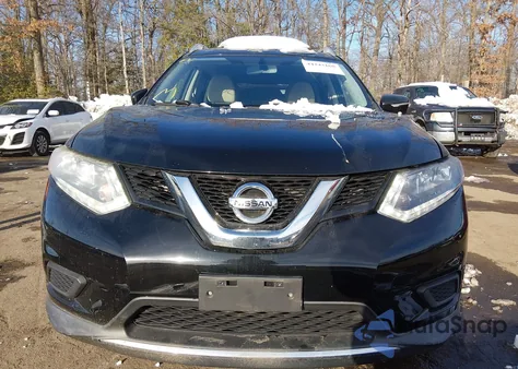 2015 Nissan Rogue Sv z USA, uszkodzony, nr VIN KNMAT2MT7FP582805